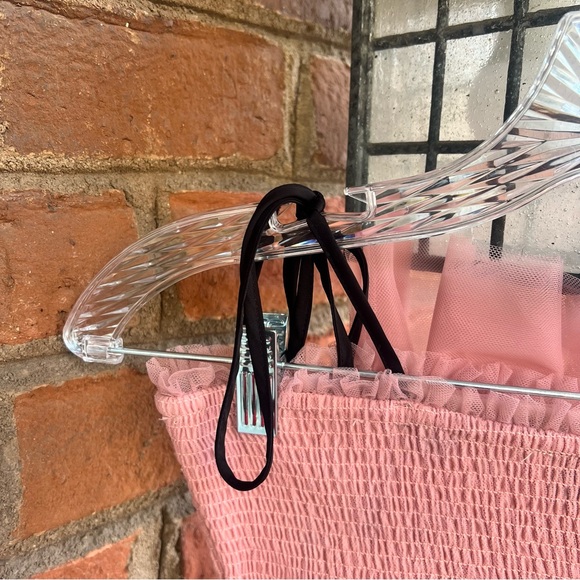 Endless Rose Tulle Crop Tank Top XS - Picture 11 of 12